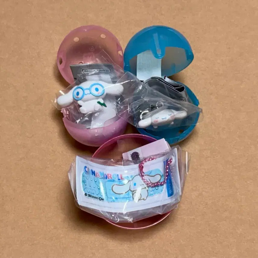 [BUNJANG] Sanrio Cinnamoroll Gacha Set (3 Types) / 산리오 시나모롤 가챠 3종 일괄