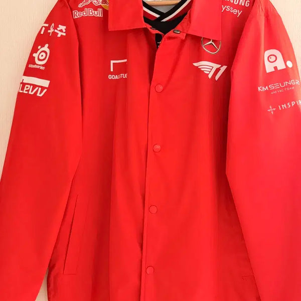 [BUNJANG] T1 2025 Uniform Jacket Sponsor Full-Marking Keria L Size / 2025 T1 유니폼자켓 스폰서 풀마킹 케리아 L사이즈