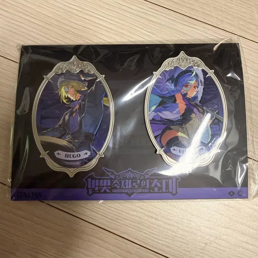 [BUNJANG] The Venti Vivian Hugo Badge Set / 더벤티 비비안 휴고 배지 세트