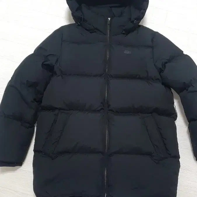 [BUNJANG] Lacoste Padded Long Coat / 라코스테 패딩 길이 있음