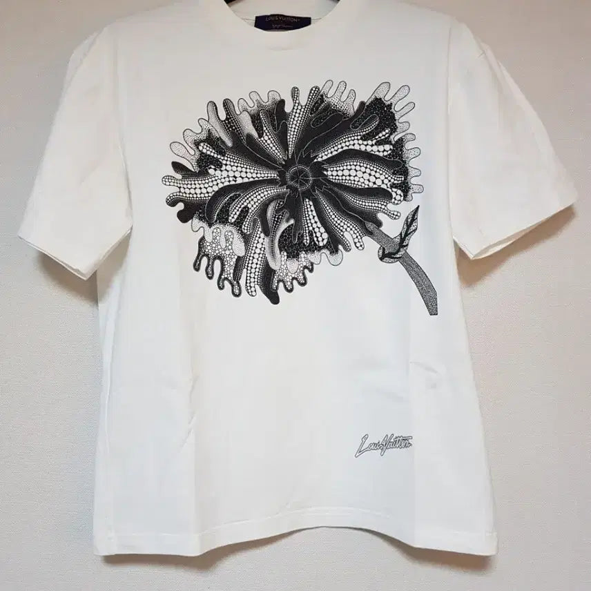 [BUNJANG] Louis Vuitton x Yayoi Kusama Collaboration Short Sleeve T-Shirt / 루이비통 쿠사마야요이 반팔 티셔츠