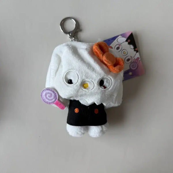 [BUNJANG] Hello Kitty Ghost Costume Plush Charm / 헬로키티 유령 코스튬 인형 키링