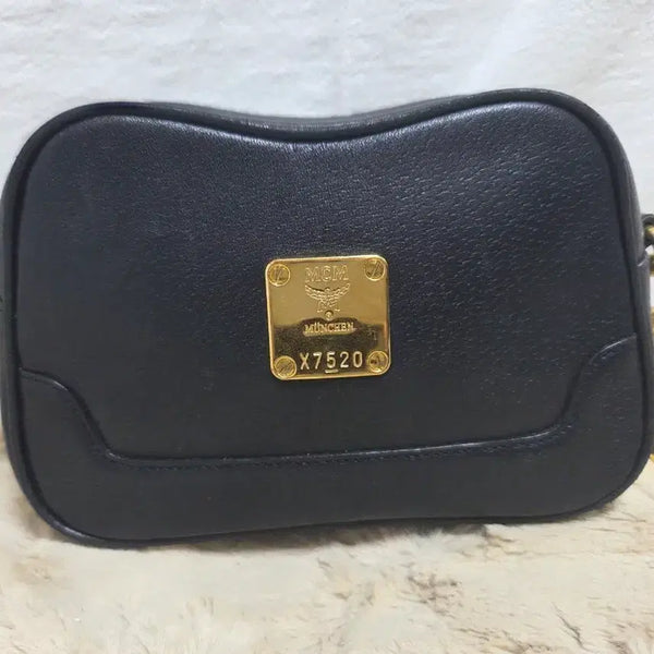 [BUNJANG] MCM Mini Crossbody Bag Black / MCM 미니크로스백 블랙
