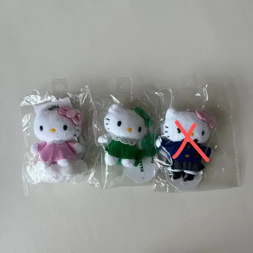 [BUNJANG] Sanrio Hello Kitty 50th Anniversary Doll Keychain / 산리오 헬로키티 50주년 인형 키링