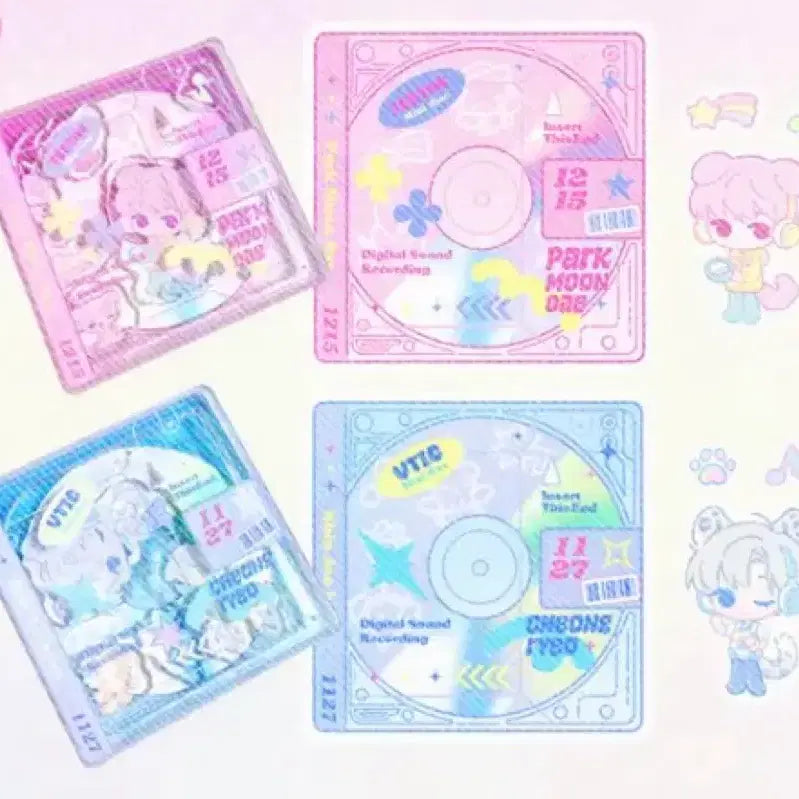 [BUNJANG] Pen Name DEMUTJH Moon Dae Mini CD Shaker Keyring (Sealed) / [미개봉] 연필님 데못죽 문대 쉐이커 키링