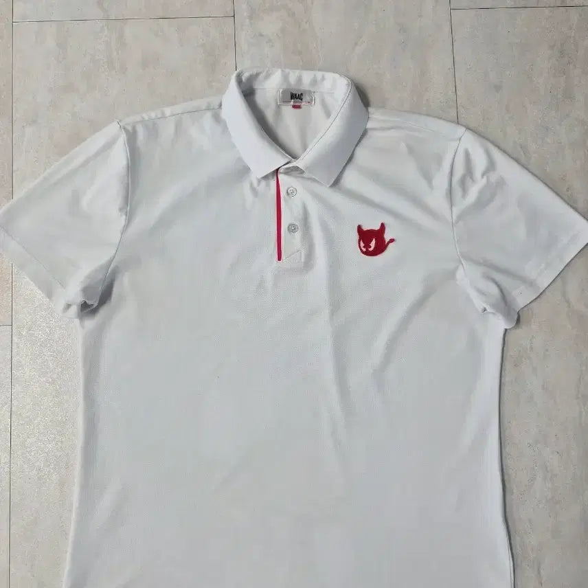 [BUNJANG] WAAC Men's Golf Short Sleeve Polo T-Shirt / 남성 왁 골프 반팔 티셔츠