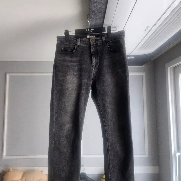 [BUNJANG] System Homme Black Denim Pants / [거의 새것] 시스템옴므 블랙 청 데님 팬츠 바지 78
