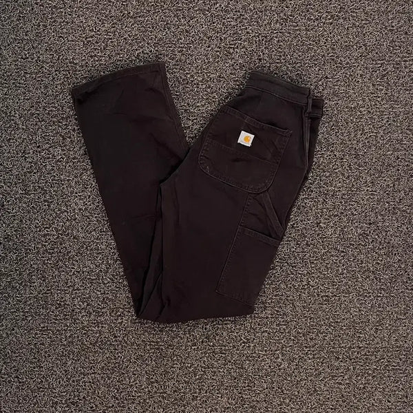 [BUNJANG] Carhartt WIP Women's Work Pants Brown / 칼하트RF 여성 워크팬츠 브라운 (실측참고)