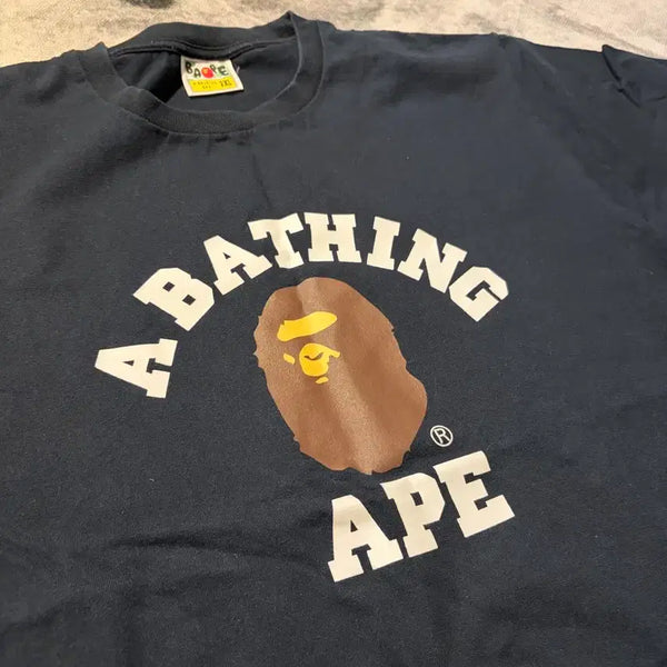 [BUNJANG] A Bathing Ape (BAPE) Black T-Shirt / 베이프 반팔 블랙