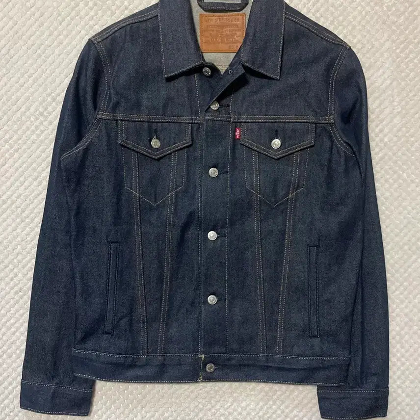 [BUNJANG] Levi's 72334 Type 3 Denim Trucker Jacket Rigid Dark Wash / [M] 리바이스 72334 타입3 데님 트러커 청자켓 리지드 다크워시