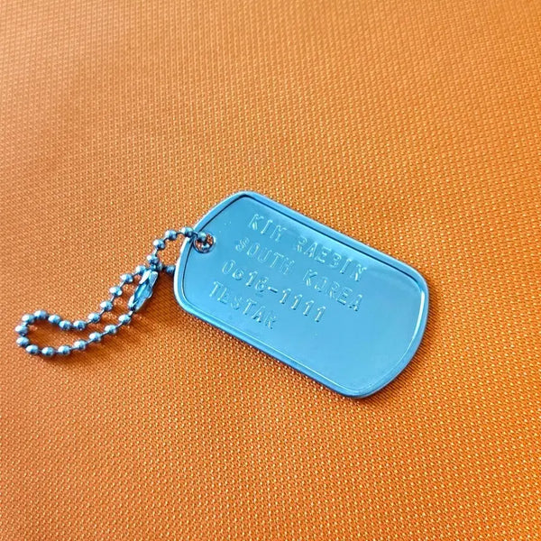 [BUNJANG] The Novelverse Kim Raebin Dog Tag / 데못죽 김래빈 군번줄