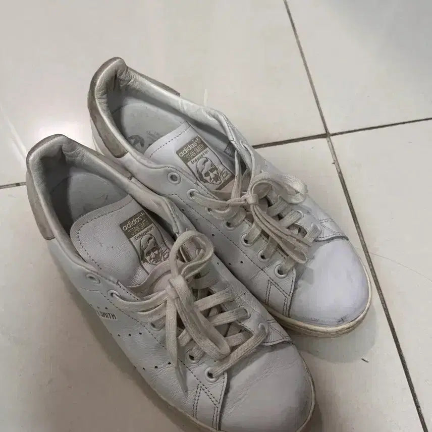 [BUNJANG] Adidas Stan Smith White Sneakers / 아디다스 스탠스미스 흰색 운동화