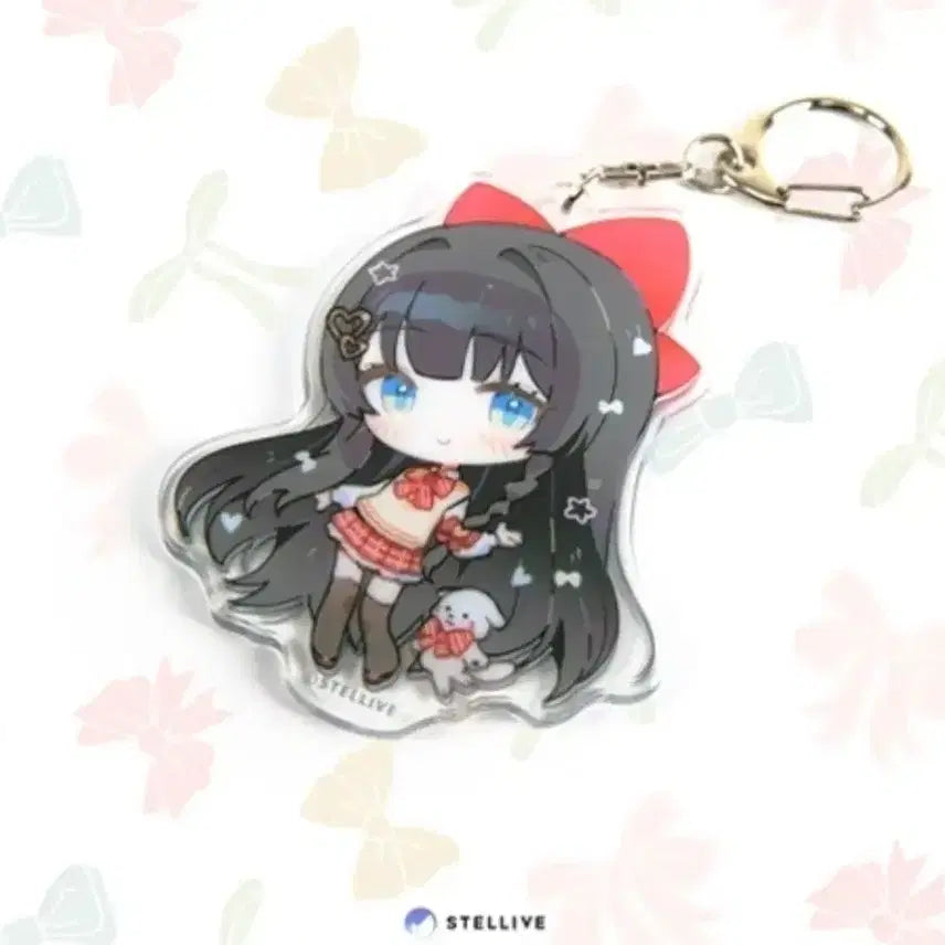 [BUNJANG] Stellive Shirayuki Hina Birthday Keyring / 스텔라이브 시라유키히나 생일 키링