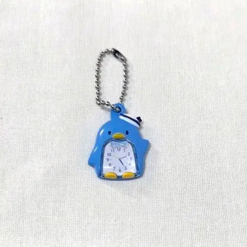 [BUNJANG] Sanrio Tuxedo Sam Mini Clock Keychain / 산리오 턱시도샘 시계 미니키링