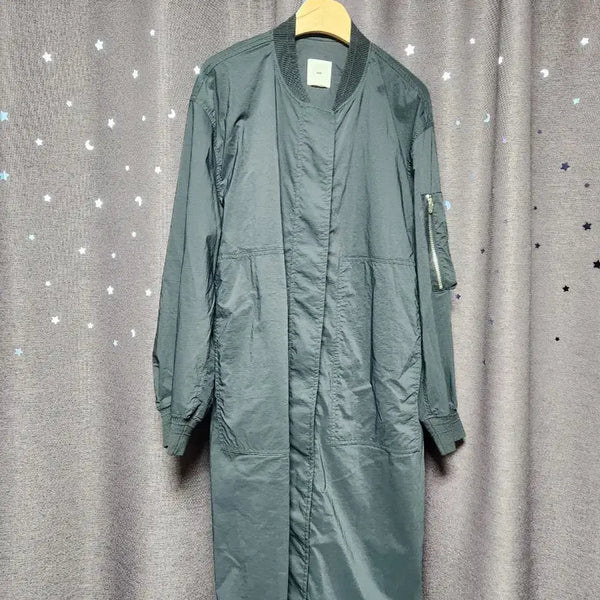 [BUNJANG] KUHO Bomber Jacket Long Length / 구호 봄버 자켓 바스락 롱 기장 -66추천