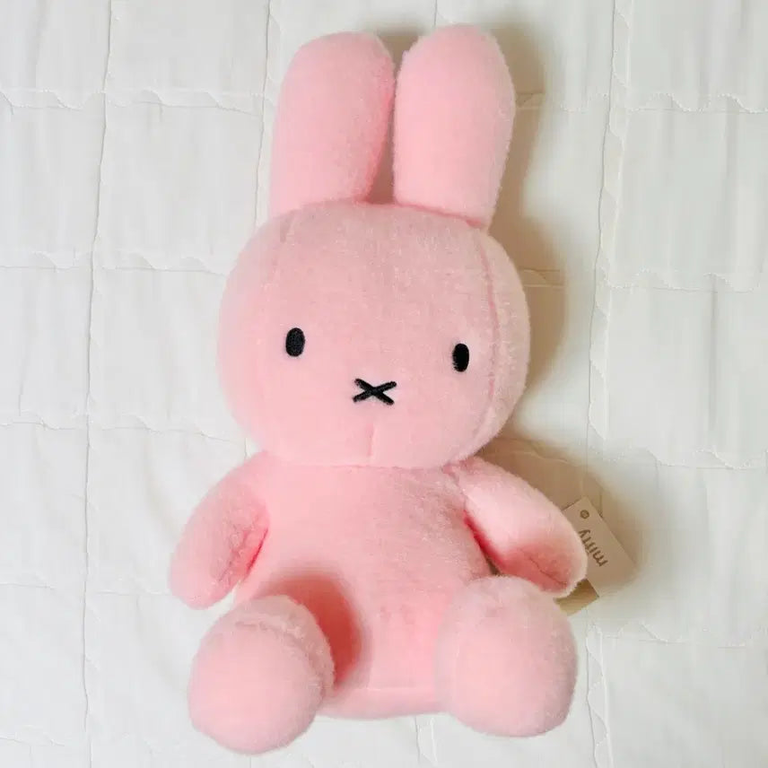 [BUNJANG] Miffy Creamy Pink Medium Plush (25cm) / 미피 크리미 핑크 중형인형 (25cm)