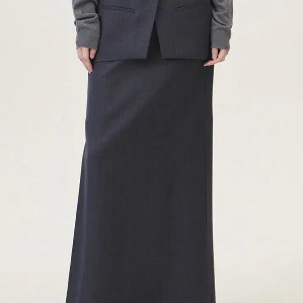 [BUNJANG] Grove Stripe Long Skirt / 그로브 롱스커트