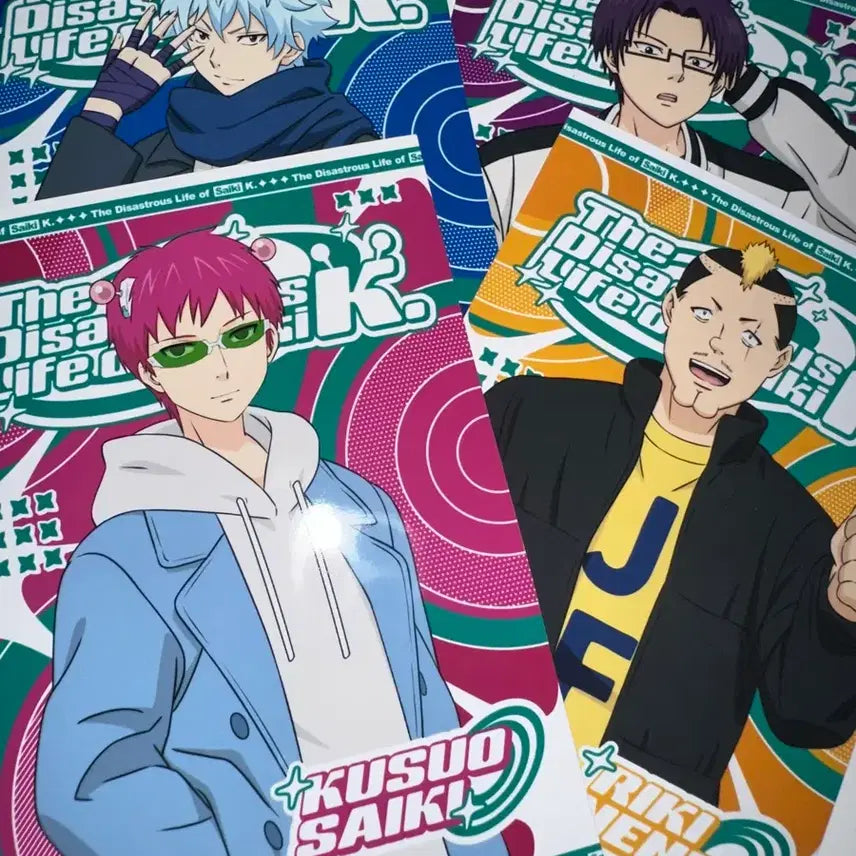 [BUNJANG] The Disastrous Life of Saiki K. Bromide Postcard Set / 사이키 쿠스오의 재난 브로마이드 엽서 포카