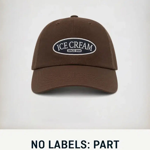 [BUNJANG] TXT Yeonjun No Labels Part 02 Ice Cream Ball Cap (US Exclusive) / (새상품) 연준 아이스크림 미국한정판 볼캡