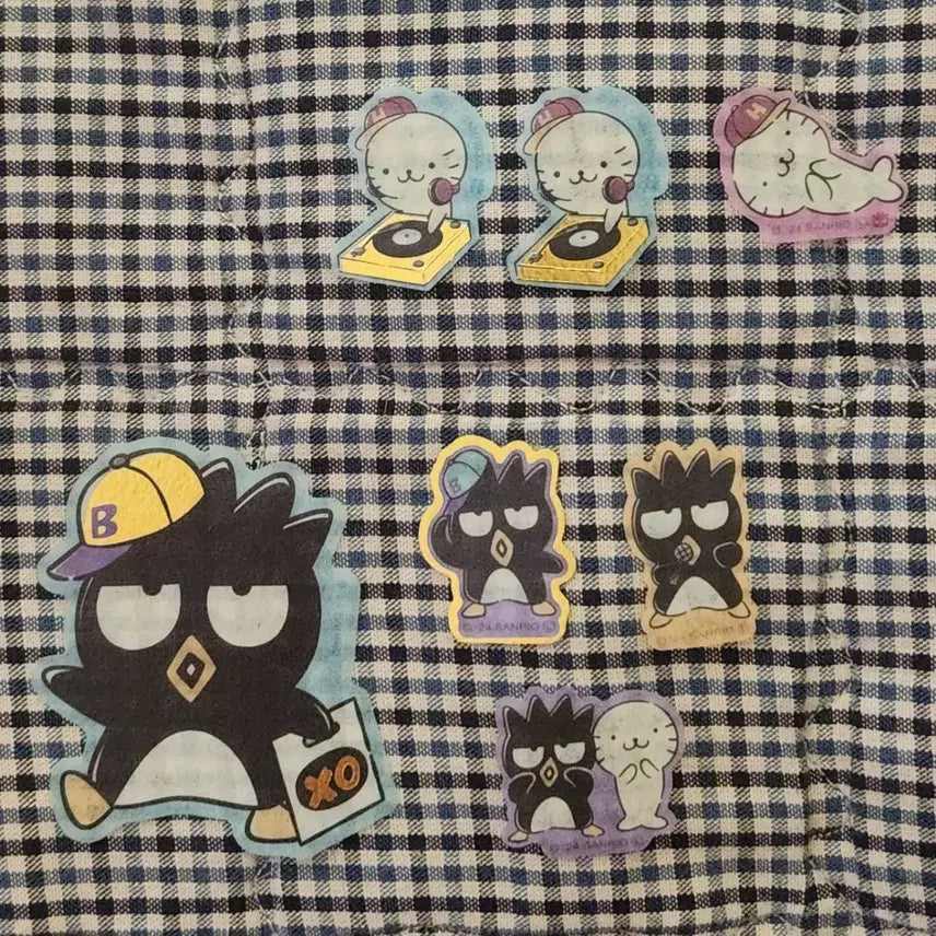 [BUNJANG] Sanrio Badtz-Maru Sticker Bundle Set / 나눔) 산리오 배드바츠마루 스티커 일괄 나눔 합니다.