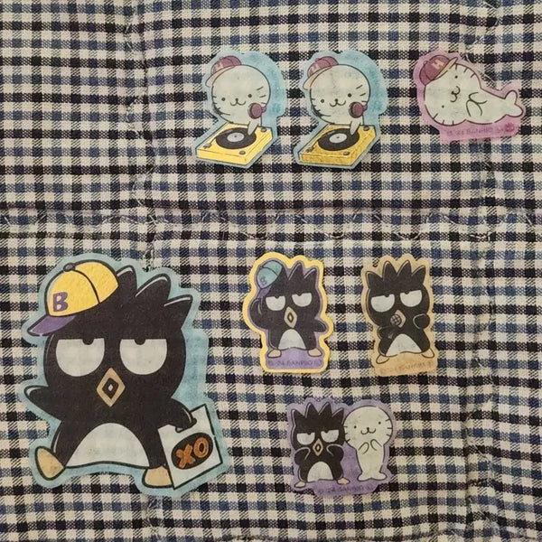 [BUNJANG] Sanrio Badtz-Maru Sticker Bundle Set / 나눔) 산리오 배드바츠마루 스티커 일괄 나눔 합니다.