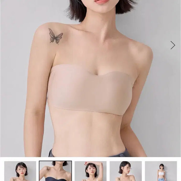 [BUNJANG] Rounstes Kylie Non-slip Off-the-Shoulder Bra S / 라운테스 카일리 논슬립 오프숄더 브라 s