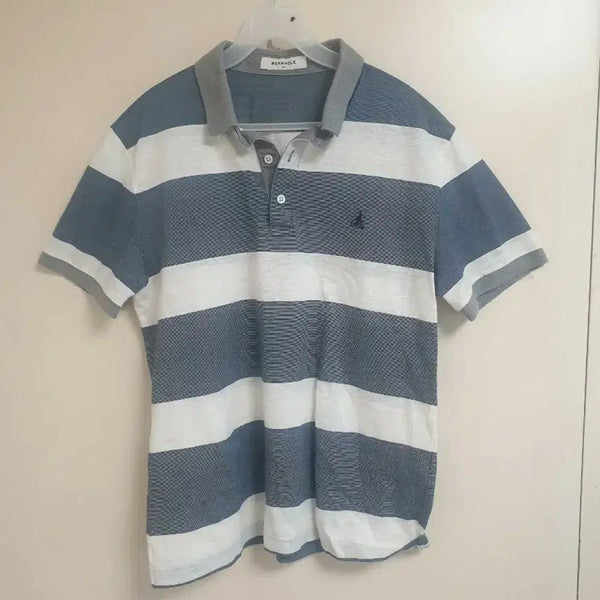 [BUNJANG] Beanpole Striped Polo Shirt Size 100 / 빈폴 스트라이프 카라티 100