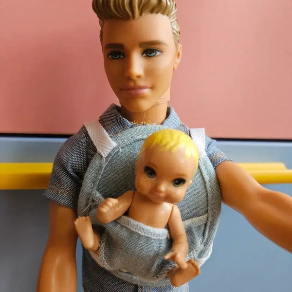 [BUNJANG] Vintage Barbie Ken & Baby Doll Set / 빈티지 바비인형 켄/베이비돌 세트