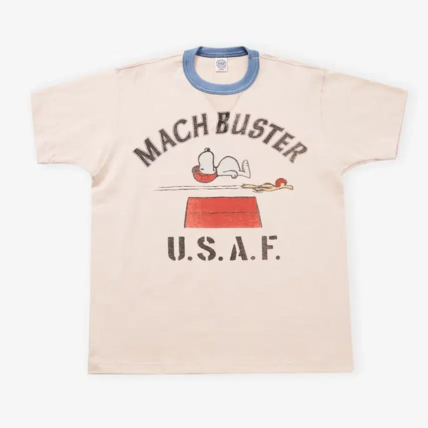 [BUNJANG] Toy's McCoy Snoopy Peanuts T-Shirt Beige / [XL] 토이즈맥코이 피너츠 티셔추 스누피 베이지 tmc2627