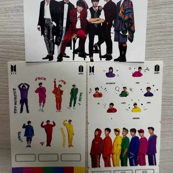 [BUNJANG] BTS ARMY Kit Sticker Set (Unused) / BTS 방탄소년단 4기 아미키트 스티커 (미사용)