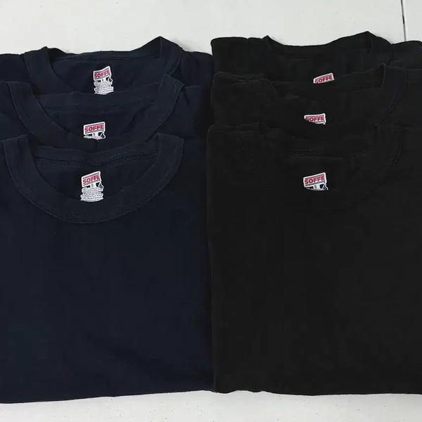 [BUNJANG] SOFFE US Military Short Sleeve T-Shirts (Bundle of 6) / [S]미군 SOFFE 반팔 티셔츠 6장 묶음