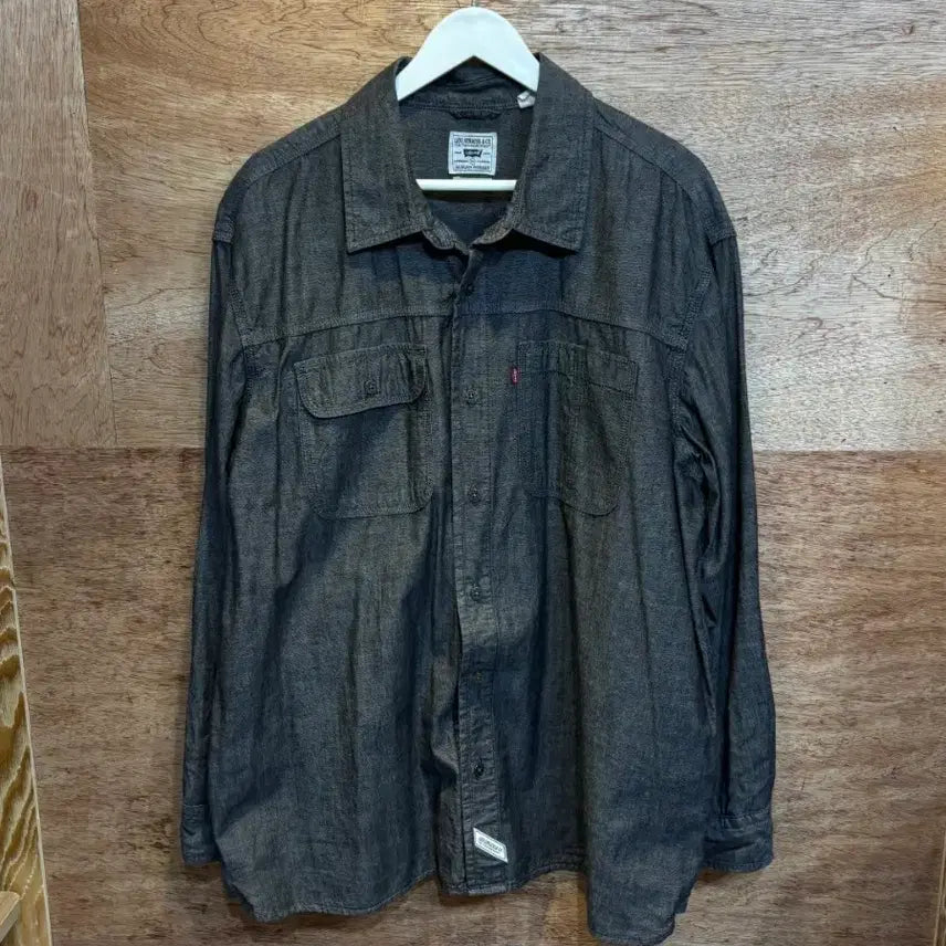 [BUNJANG] Levi's Denim Worker Shirt XL / 리바이스 데님 워커 셔츠 XL사이즈