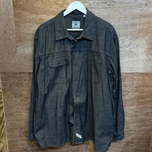 [BUNJANG] Levi's Denim Worker Shirt XL / 리바이스 데님 워커 셔츠 XL사이즈