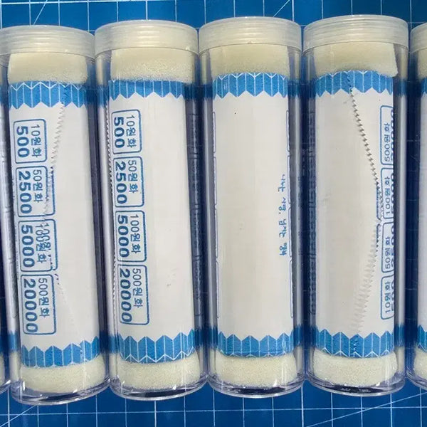 [BUNJANG] 1977 100 Won Coin 300-Piece 6-Roll Case Set / 77년 100주 300개 6롤케이스 세트