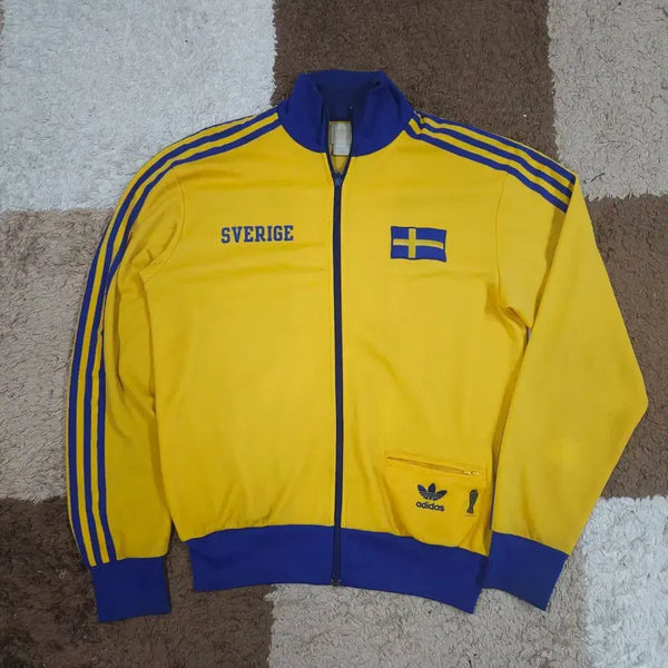 [BUNJANG] Adidas Sweden Track Top Jersey / 아디다스 스웨덴 트랙탑 져지 100
