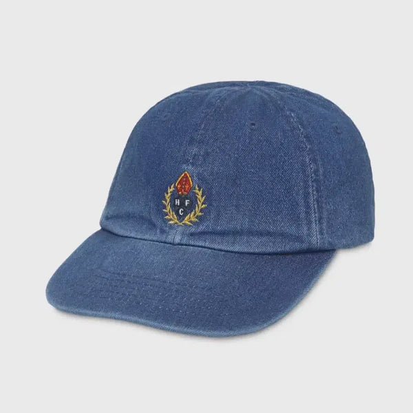 [BUNJANG] Heritagefloss Crest Washed Denim Cap / [헤리티지플로스] CREST DENIM WASHED CAP