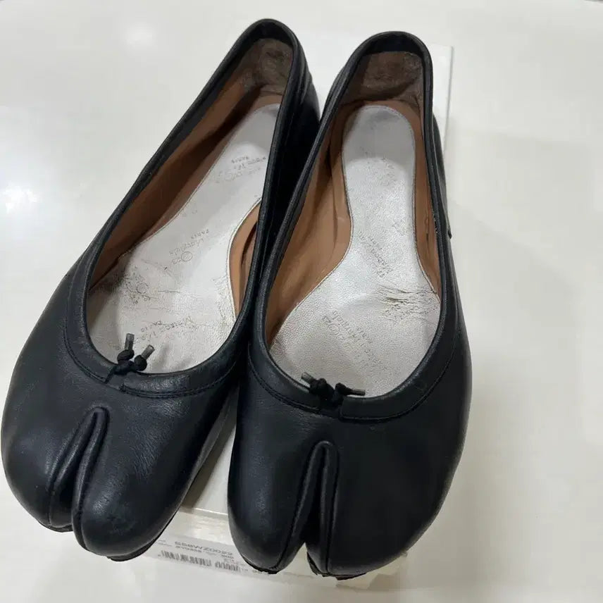 [BUNJANG] Maison Margiela Tabi Flat Shoes Black Size 36 / 메종마르지엘라 플랫 블랙 36