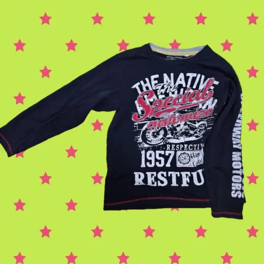 [BUNJANG] Vintage Punk Grunge Long Sleeve T-Shirt / 일본 빈티지 펑크 그런지 고스 긴팔 티셔츠