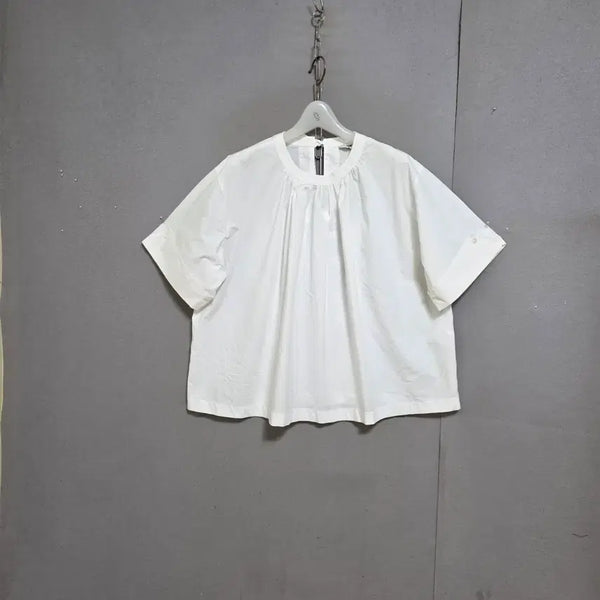 [BUNJANG] Uniform Bridge White Blouse Size S / 유니폼브리지 화이트 블라우스 S   n7702