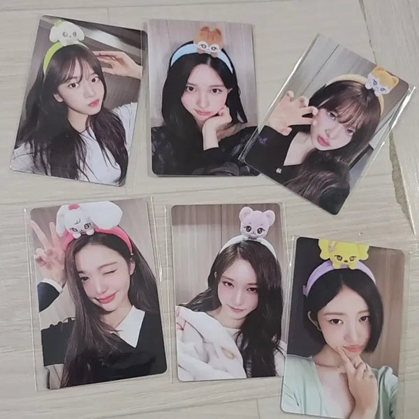 [BUNJANG] IVE Everland Lucky Draw Photocard Set (Yujin, Wonyoung, Gaeul, Rei, Liz, Leeseo) / 6장 set) 아이브 에버랜드 특전 장원영 안유진 리즈 레이 가을 이서