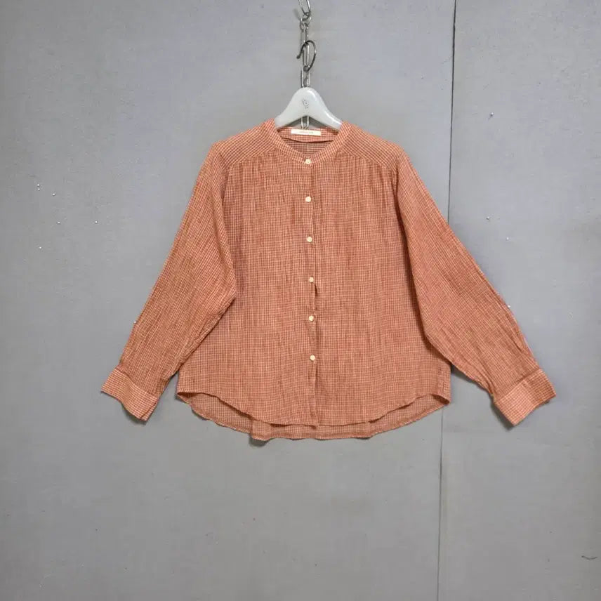 [BUNJANG] London Lace Summer Shirt Orange / 런던레이스 여름활용 남방 FF   n7703