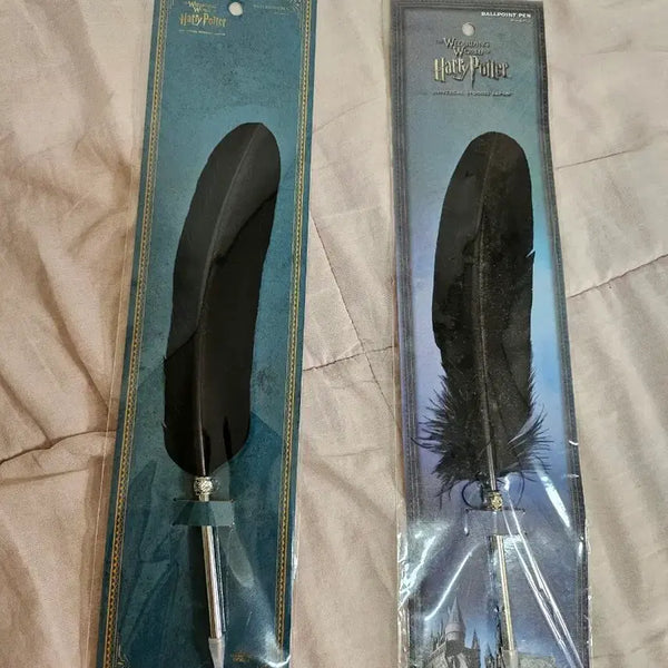 [BUNJANG] Universal Studios Harry Potter Feather Pen Set (2 Types) / (미개봉) 개당 가격 해리포터 깃털펜 2종 유니버셜 스튜디오 정품 굿즈