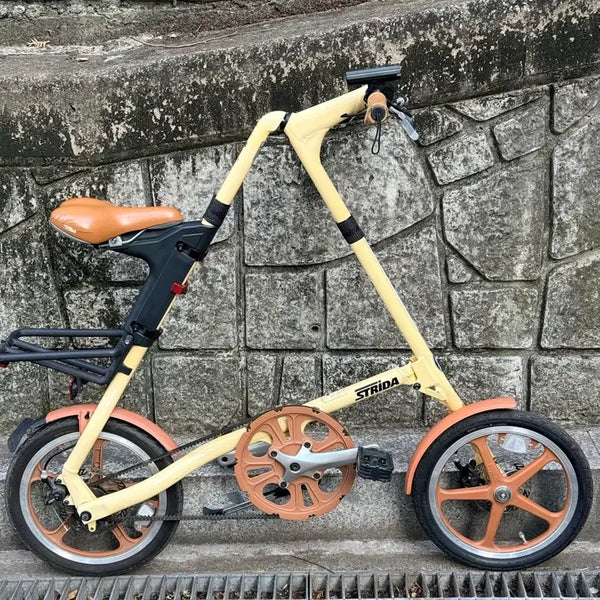 [BUNJANG] Strida LT QR+ Beige Folding Bicycle / 스트라이다 lt qr+ 베이지