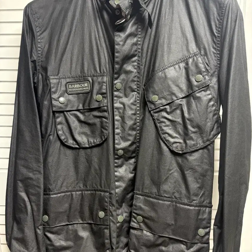 [BUNJANG] Barbour International Wax Jacket MWX1784SG71 Sage Large / 바버 인터내셔널 왁스자켓 MWX1784SG71 / 라지