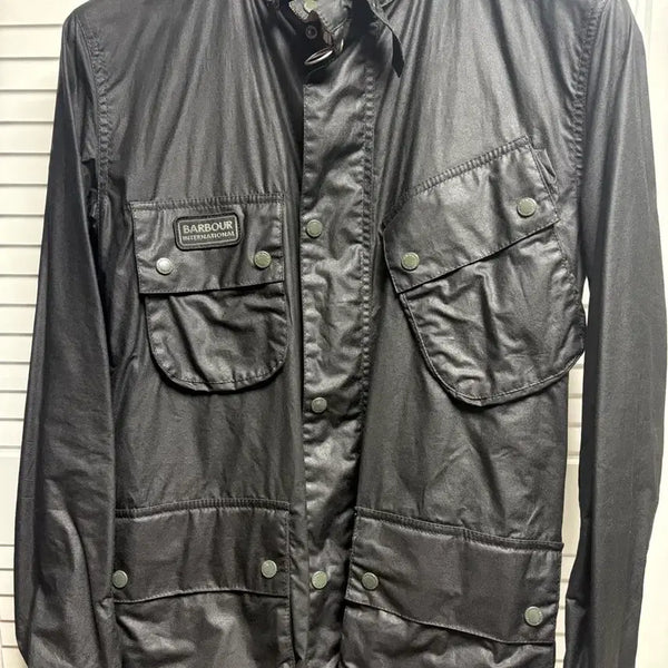 [BUNJANG] Barbour International Wax Jacket MWX1784SG71 Sage Large / 바버 인터내셔널 왁스자켓 MWX1784SG71 / 라지