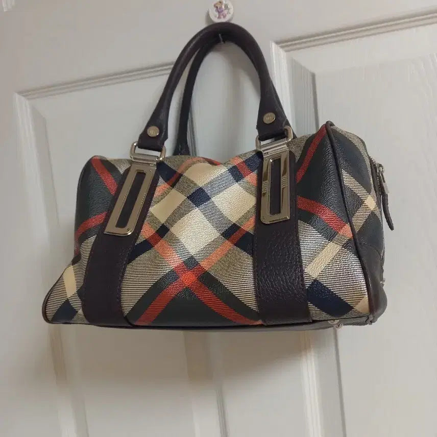 [BUNJANG] Daks Check Tote Bag / 닥스 체크 토트백
