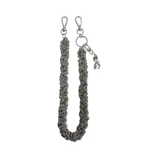 [BUNJANG] Under My Car Ricky Ennui Multiples Tangles Double Logo Chain / [OS] 언더마이카 리키에너스 멀티플 탱글스 더블 로고 체인