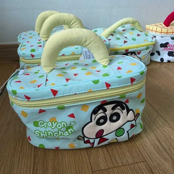 [BUNJANG] Crayon Shin-chan Pouch Handbag / 짱구 파우치 손가방