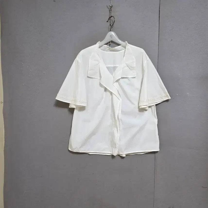 [BUNJANG] Elegant White Blouse / 고급스런 디자인 화이트 블라우스 n7707