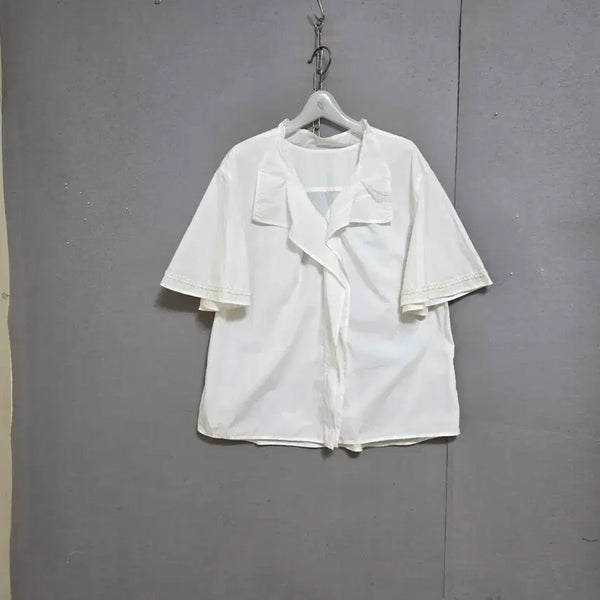 [BUNJANG] Elegant White Blouse / 고급스런 디자인 화이트 블라우스 n7707